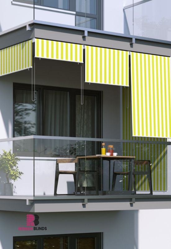 Blinds For Balcony Waterproof & Windproof Blacony Blinds