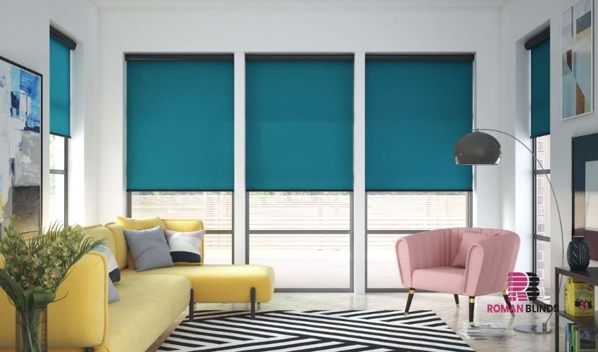 Modern With Roller Blinds