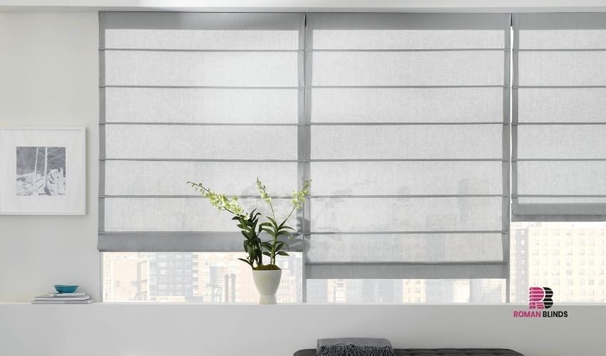 Relaxed Roman Blinds