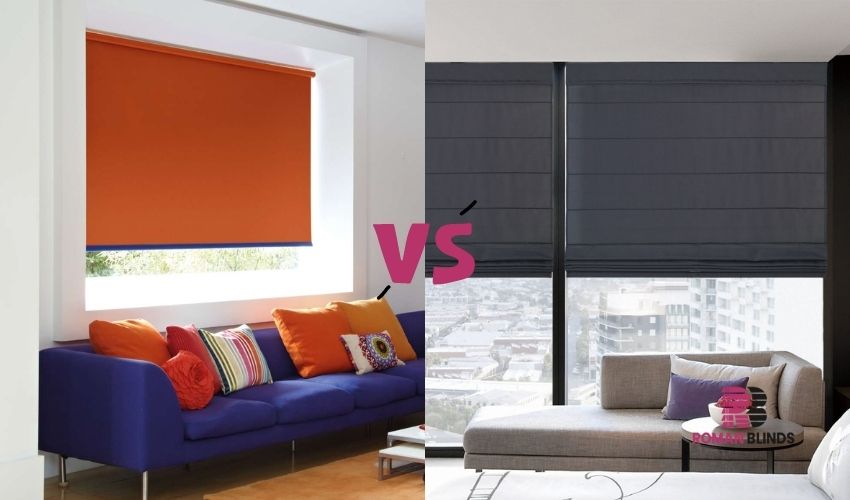 Which Of Best Roman Blinds Vs Roller Blinds