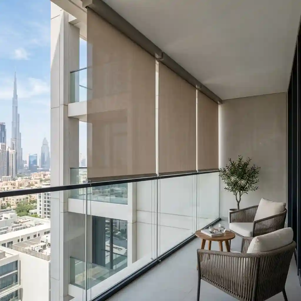 Affordable Balcony Blinds Dubai | High-Quality Outdoor Sun Shades - Image 2
