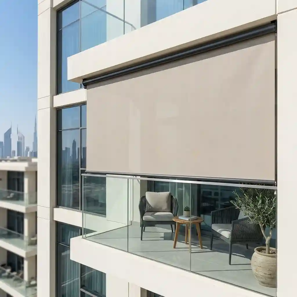 Affordable Balcony Blinds Dubai | High-Quality Outdoor Sun Shades - Image 3