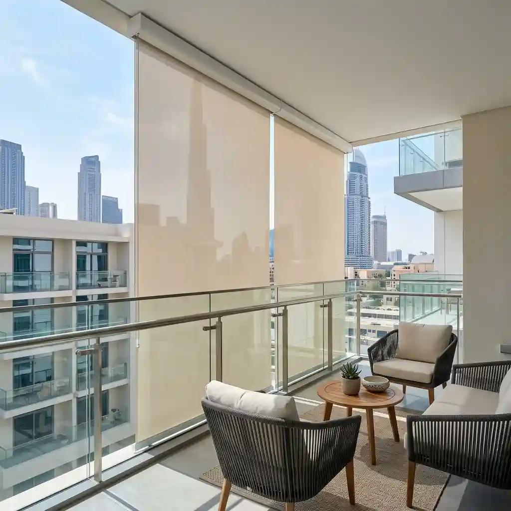 Affordable Balcony Blinds Dubai | High-Quality Outdoor Sun Shades - Image 4
