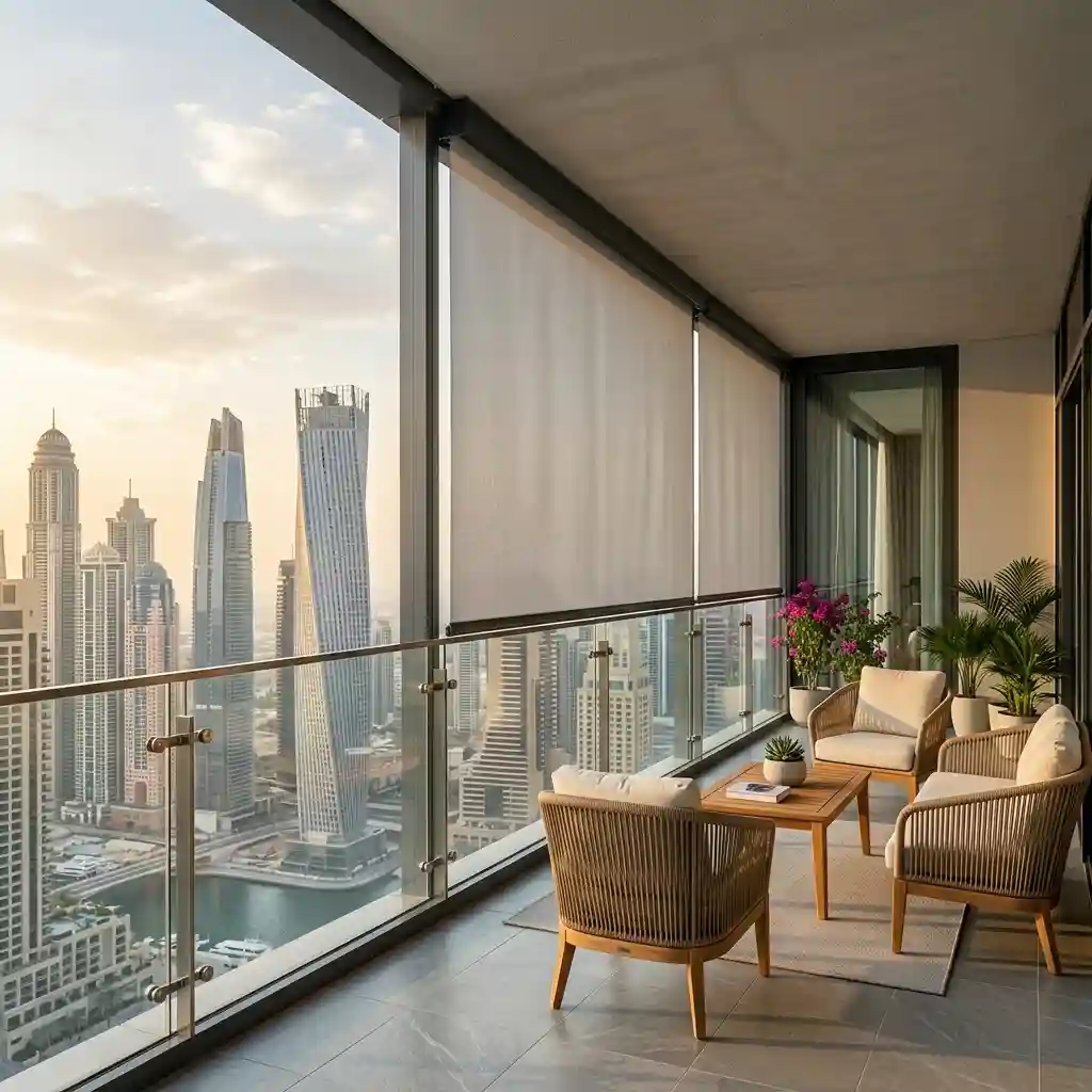Heat Resistant Balcony Blinds Dubai | Protect Your Outdoor Space - Image 3
