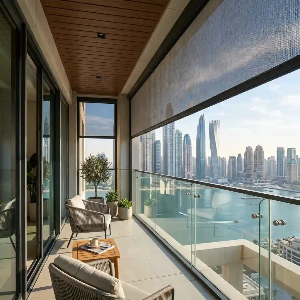 Heat Resistant Balcony Blinds Dubai | Protect Your Outdoor Space - Image 2