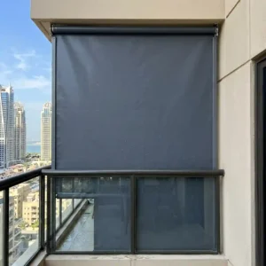 Heavy-Duty PVC Balcony Blinds Dubai | 100% Waterproof Outdoor Shades
