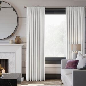 Medina, White - Made to Measure Curtains