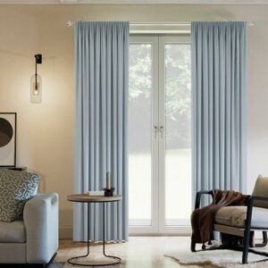 Norleigh, Sky - Made to Measure Curtains