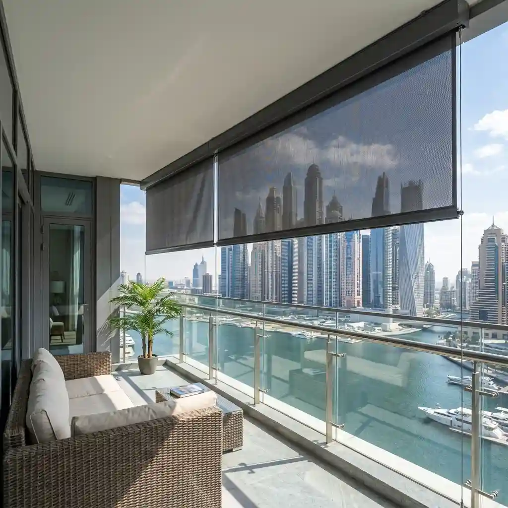 Outdoor Balcony Blinds in Dubai | Waterproof & Sun Protection - Image 3