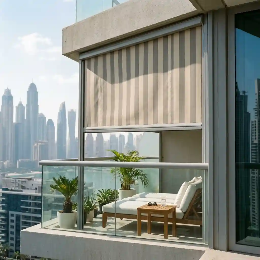 Outdoor Balcony Blinds in Dubai | Waterproof & Sun Protection - Image 4