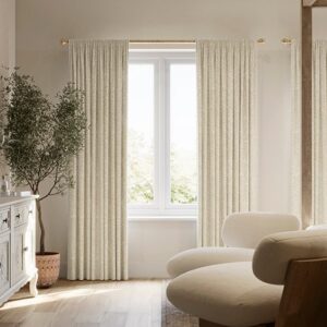 William Morris At Home Willow, Jute - Made to Measure Curtains
