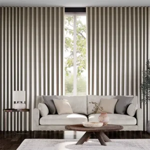 Ahisma Luxe FAux Wave Curtains