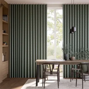 Elysee Kingfisher Wave Curtains