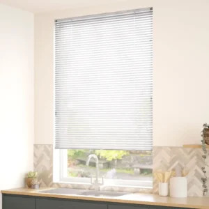 Studio Brushed Silver Venetian Blind