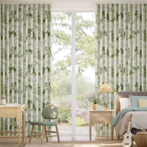 Winnie The Pooh Forest Green Motorized Curtains