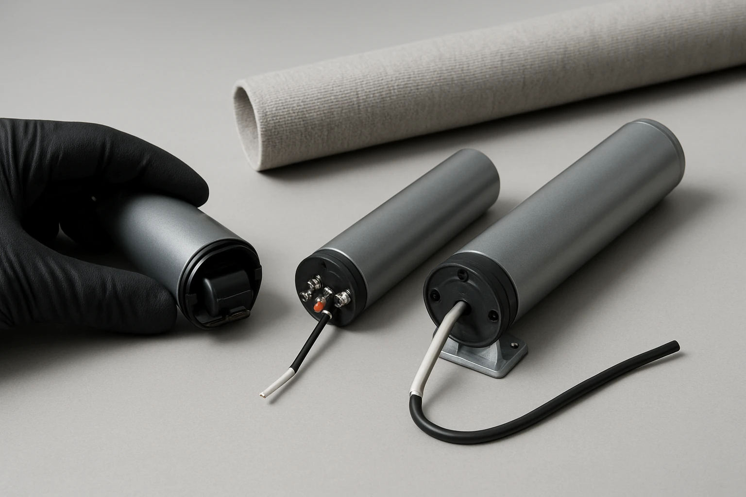 Motorized roman blind motors