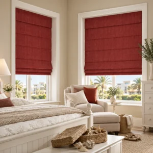 Terracotta Red Blind